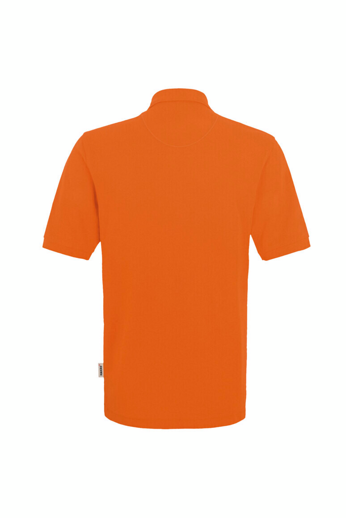T-Shirt, Polo, Kurzarm, Unifarben, orange