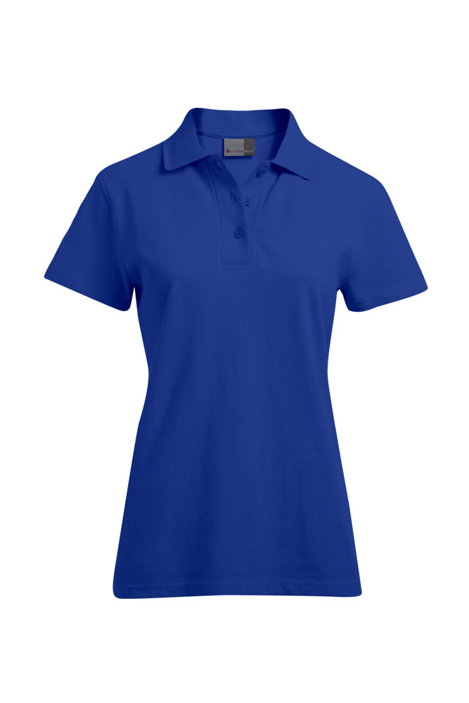 Polohemd, Kurzarm, Polo-Kragen, einfarbig, Blau