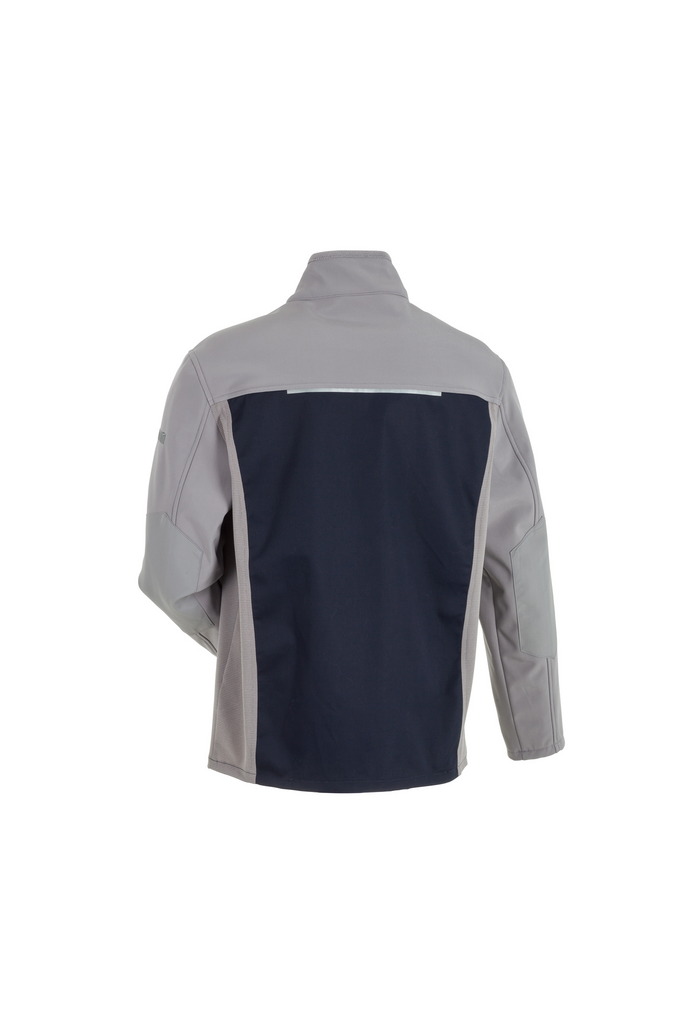 jacke, softshell, two-tone, langearmig, reversibel