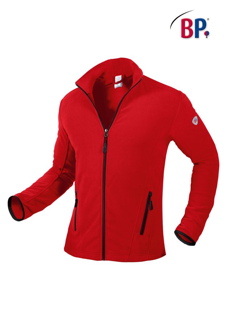 jacke, softshell, rot, reißverschluss, outerwear