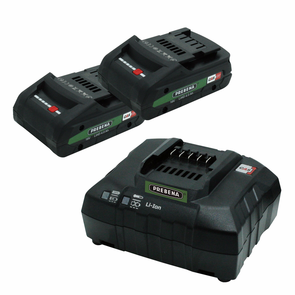 Li-Ion Akku, Batterie-Pack, Akku-Set, Drahtloser Akku, Prübena Li-Ion Ladegerät