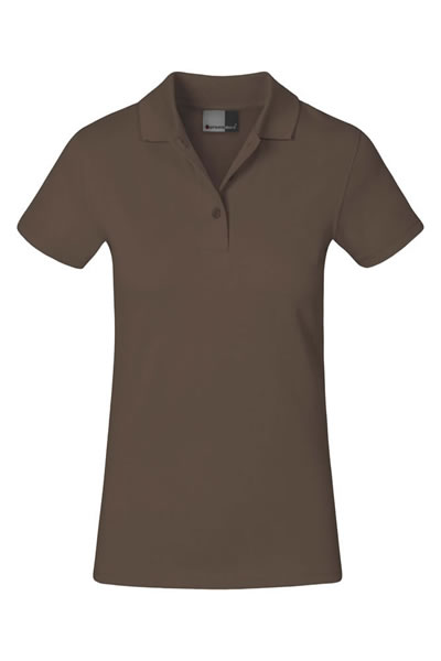 polo, polohemd, kurzärmelig, braun, Kragen