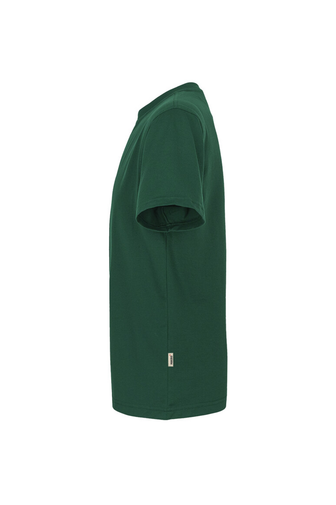 T-Shirt, Kurzarm, Einfarbig, Baumwolle, Grün