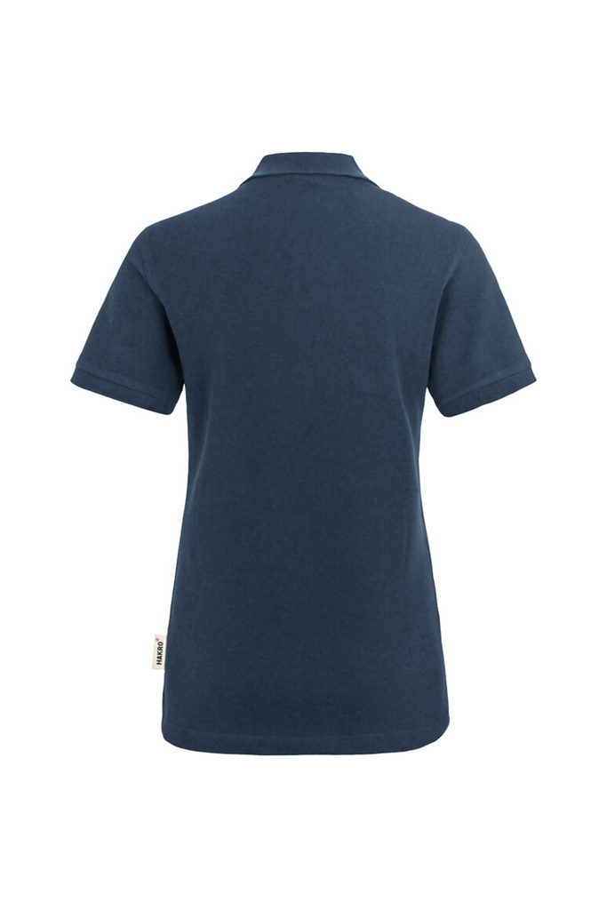 polo, polohemd, t-shirt, kurzarm, blau