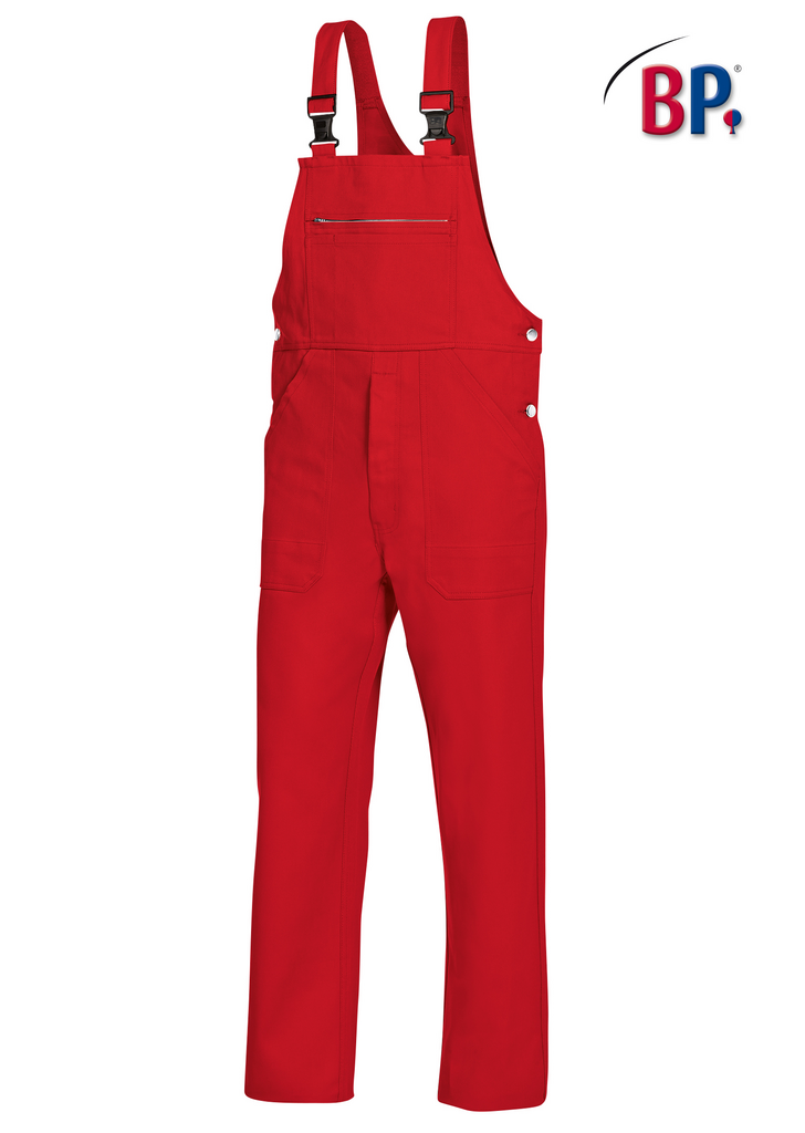 Latzhose, Overall, Hose, Rot, Träger