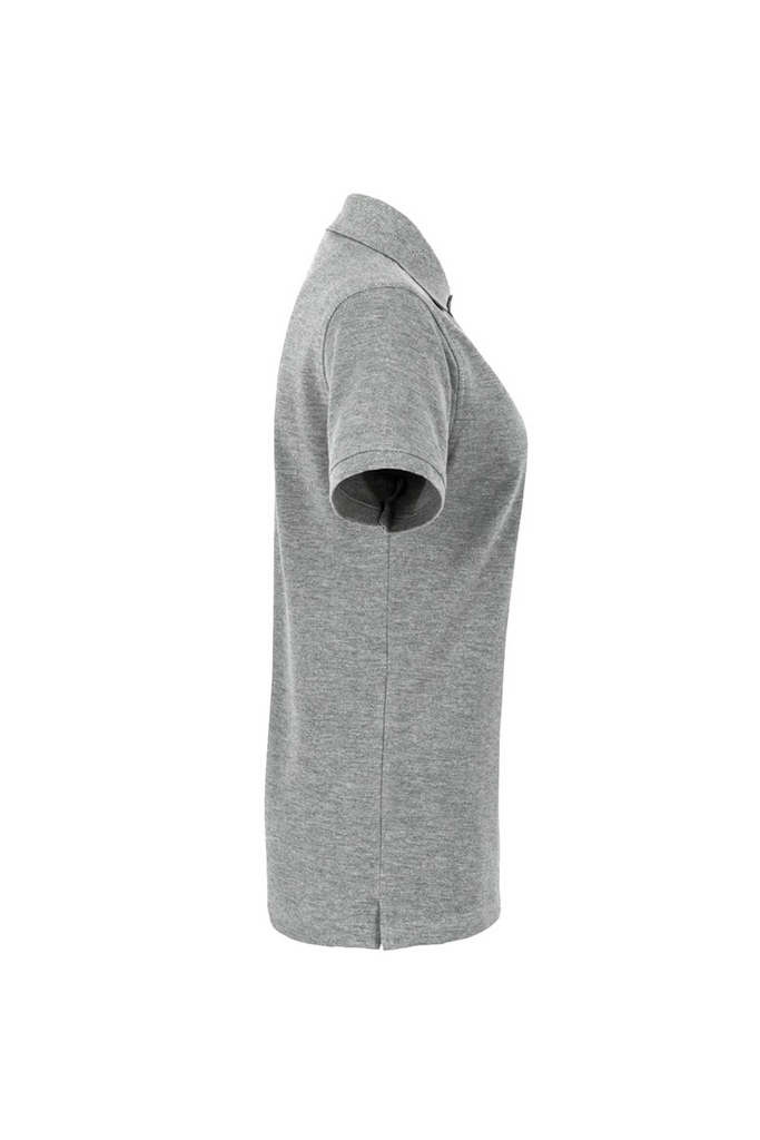 Polohemd, grau, Kurzarm, Ausschnitt?, Jersey