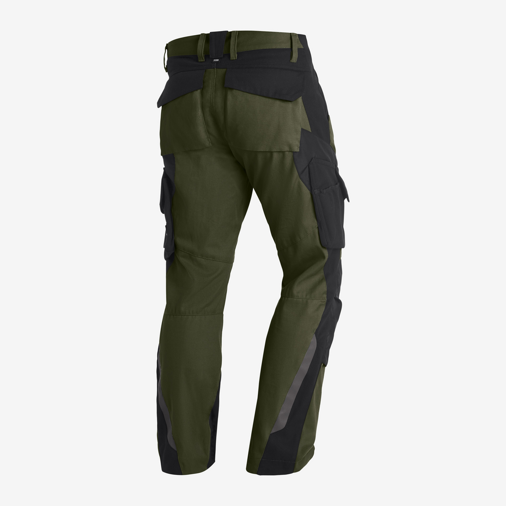 Hose, Cargo, Olive, Gürtel, Klettentaschen