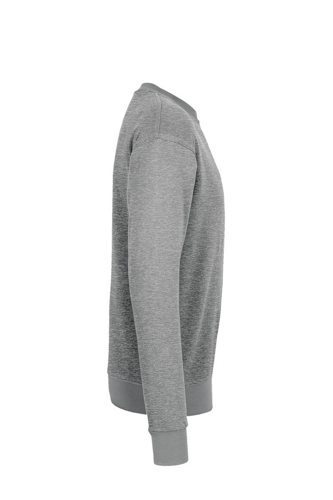 Grau, Hoodie, Sweatshirt, Langarm, Rundhals