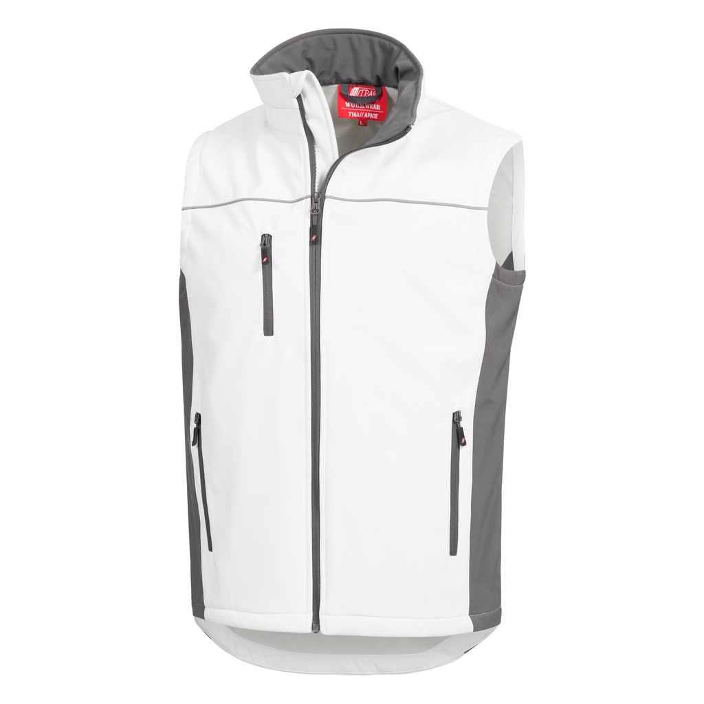 Gewand, Weste, Softshell, Reißverschluss, Ziper Taschen