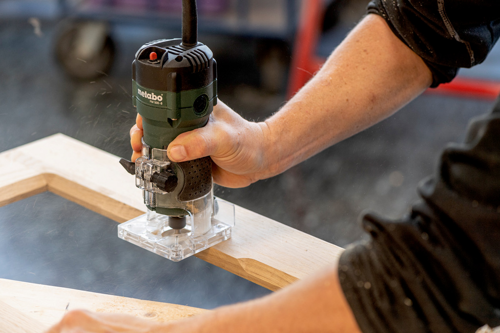 Stichsäge, Fräse, Holz, Holzwerkzeug, Griff