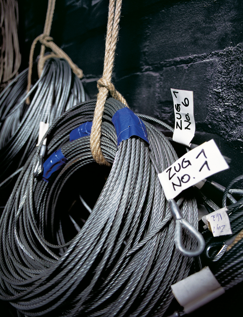 Seil, Person, Spule, Spirale