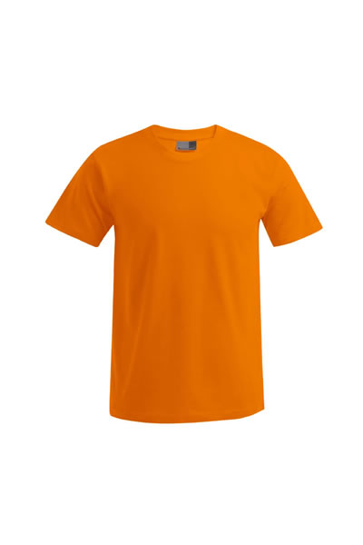 Tee, T-Shirt, Orange, Plain, Kleidung