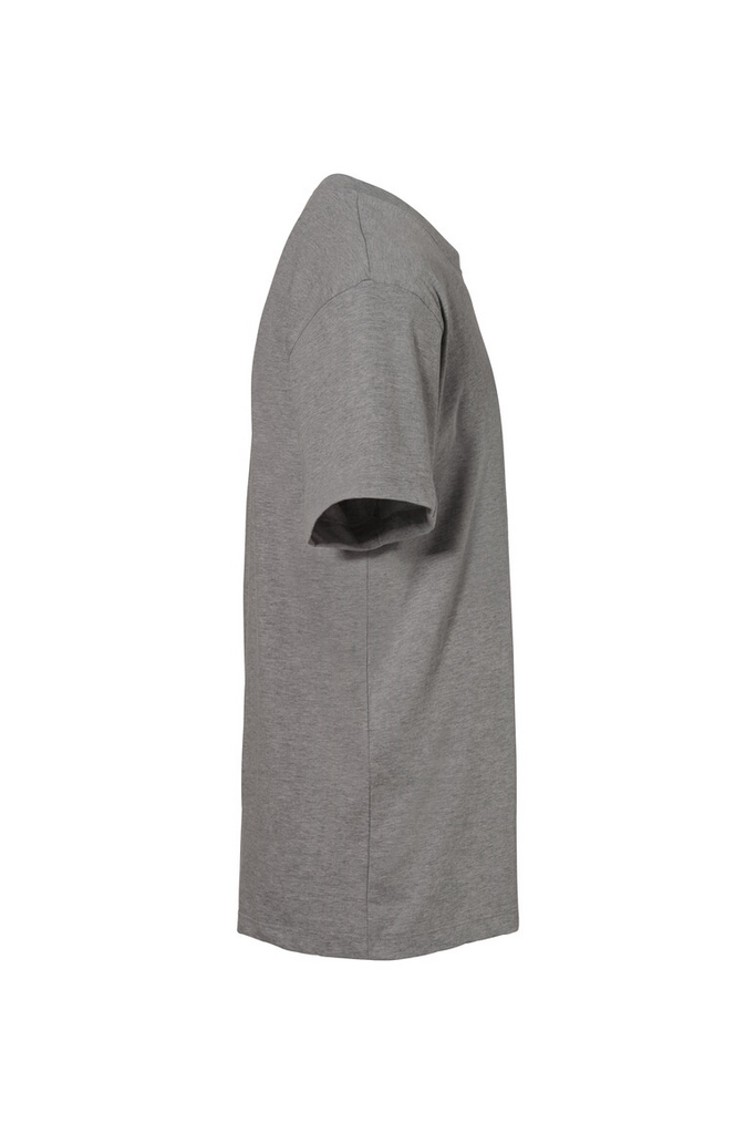 T-Shirt, Kurzarm, Grau, Jersey, Einfarbig