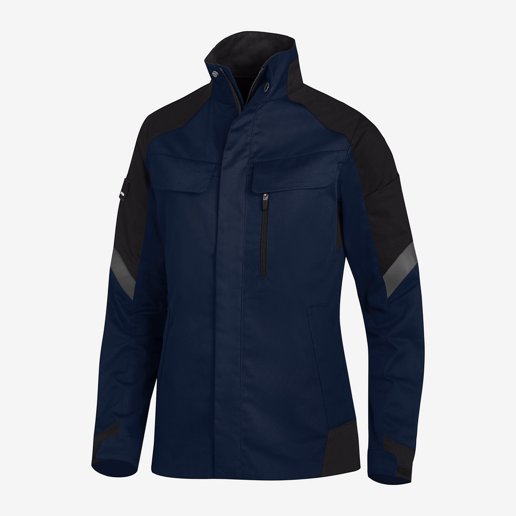 jacke, softshell, blau, reißverschluss, taschen