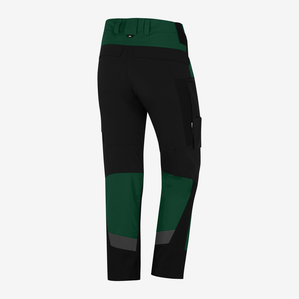 hose, hosen, cargo-hose, farbblock, grün-schwarz