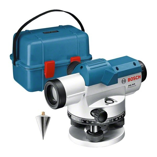 theodolite, rotating laser, laser level, BOSCH, Vermessungswerkzeug