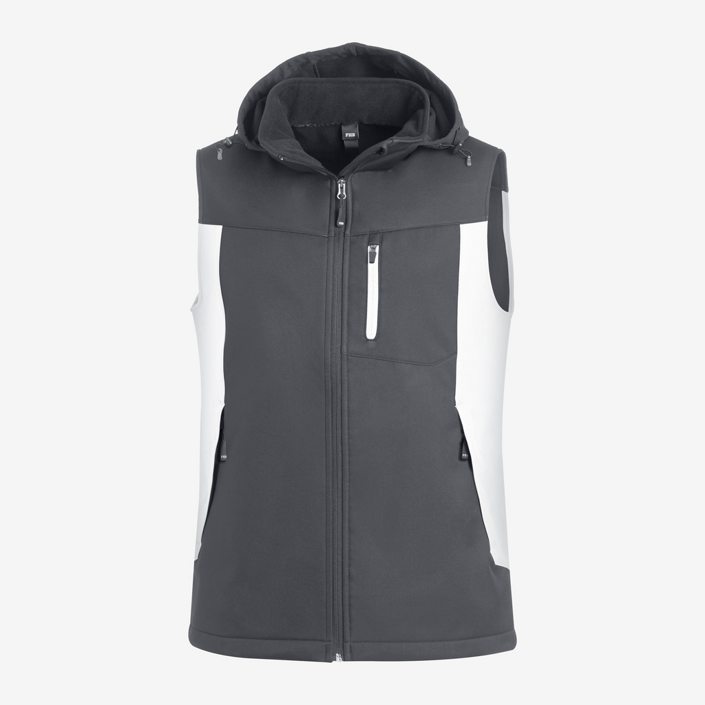 Weste, Freizeitweste, Herrenweste, Reißverschluss, Kapuze