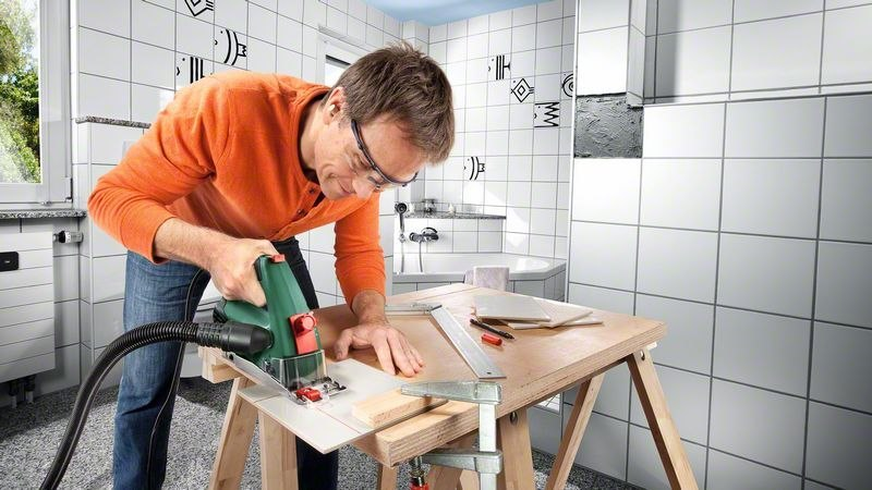 Stichsäge, Arbeitsbank, Werkbank, ElektrischeSäge, Werkstatt