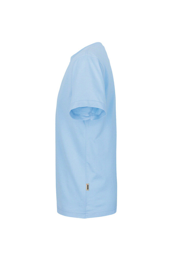 T-Shirt, Kurzarm, hellblau, Baumwolle?, einfaches Basic