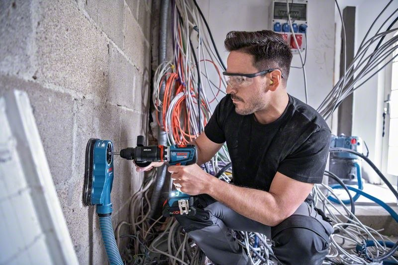 Bohrmaschine, Akkuschrauber, Werkzeug, Kabelsalat, Schrauben