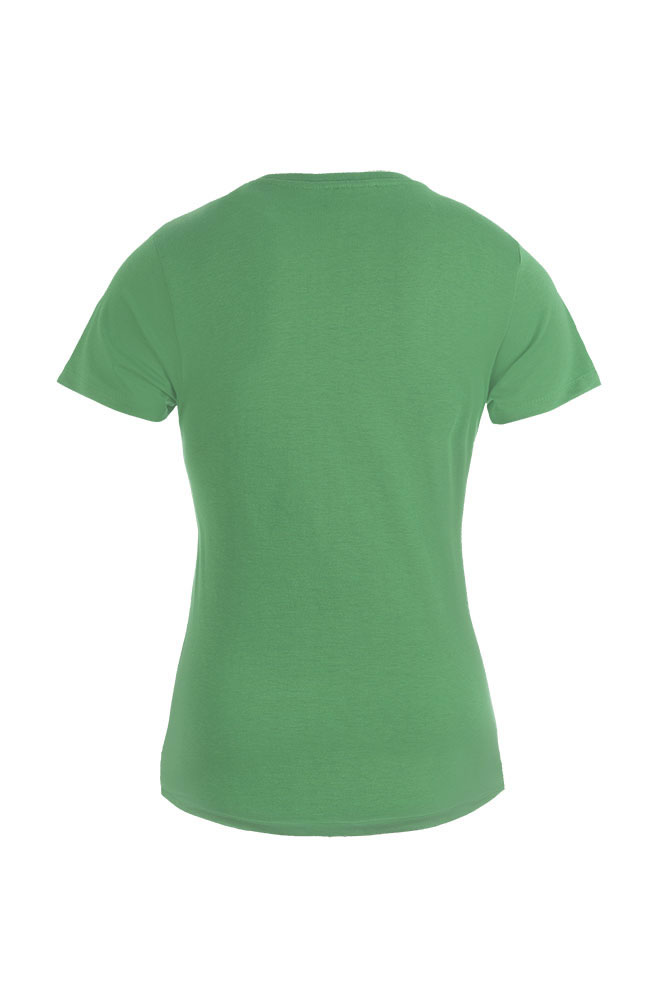 Tee, T-Shirt, Grün, Kurzarm, einfarbig