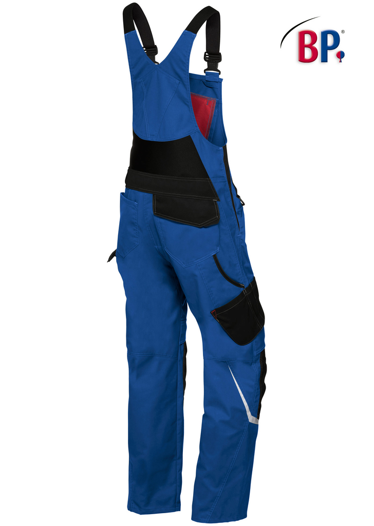 bib overall, workwear, blue overalls, multi-pocket, adjustable straps