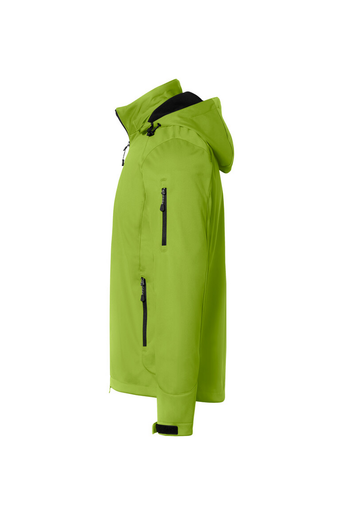 Regenjacke, Herrenjacke, Green, Reißverschluss taschen, Kapuze