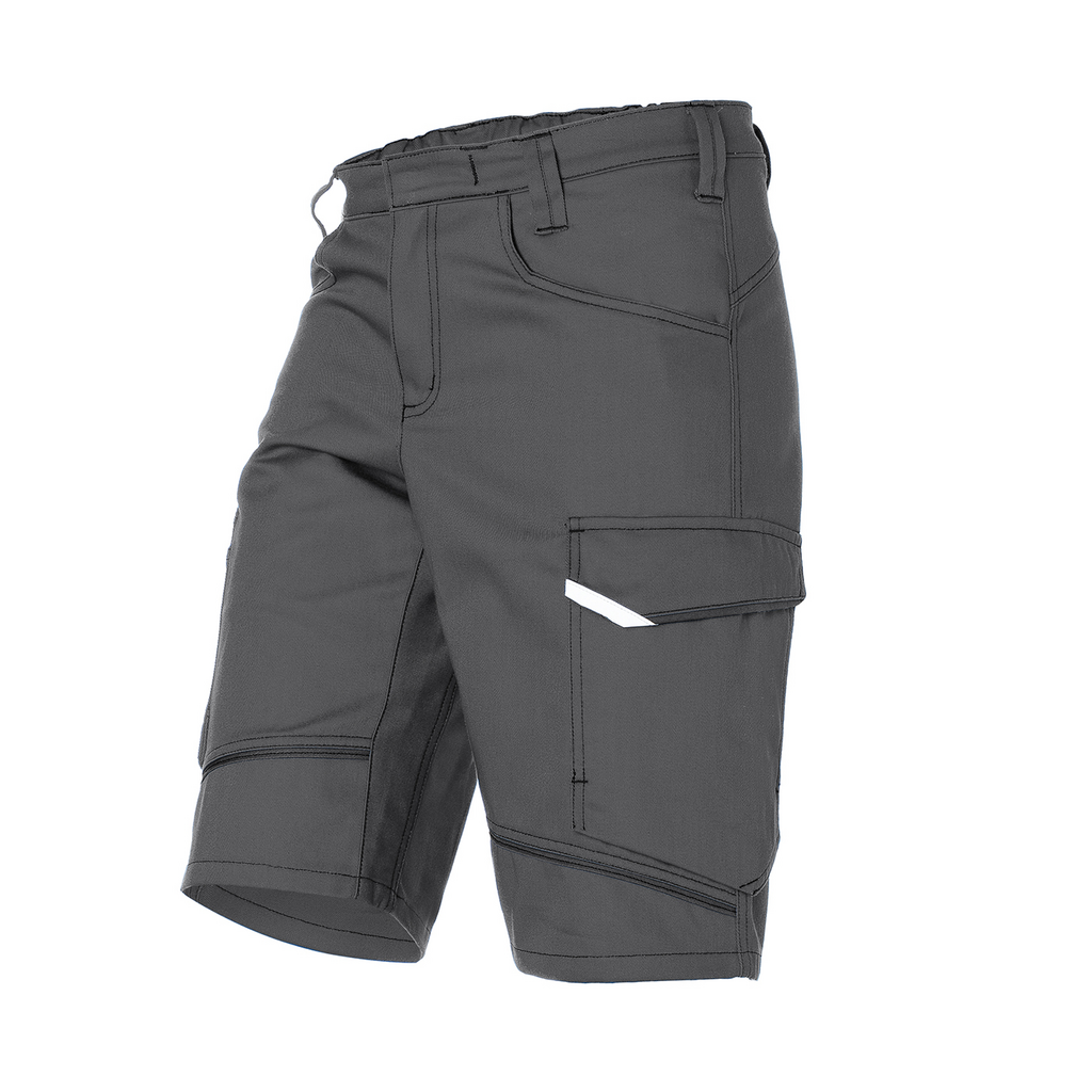 Hose, Shorts, Cargo, Grau, Kleine Taschen