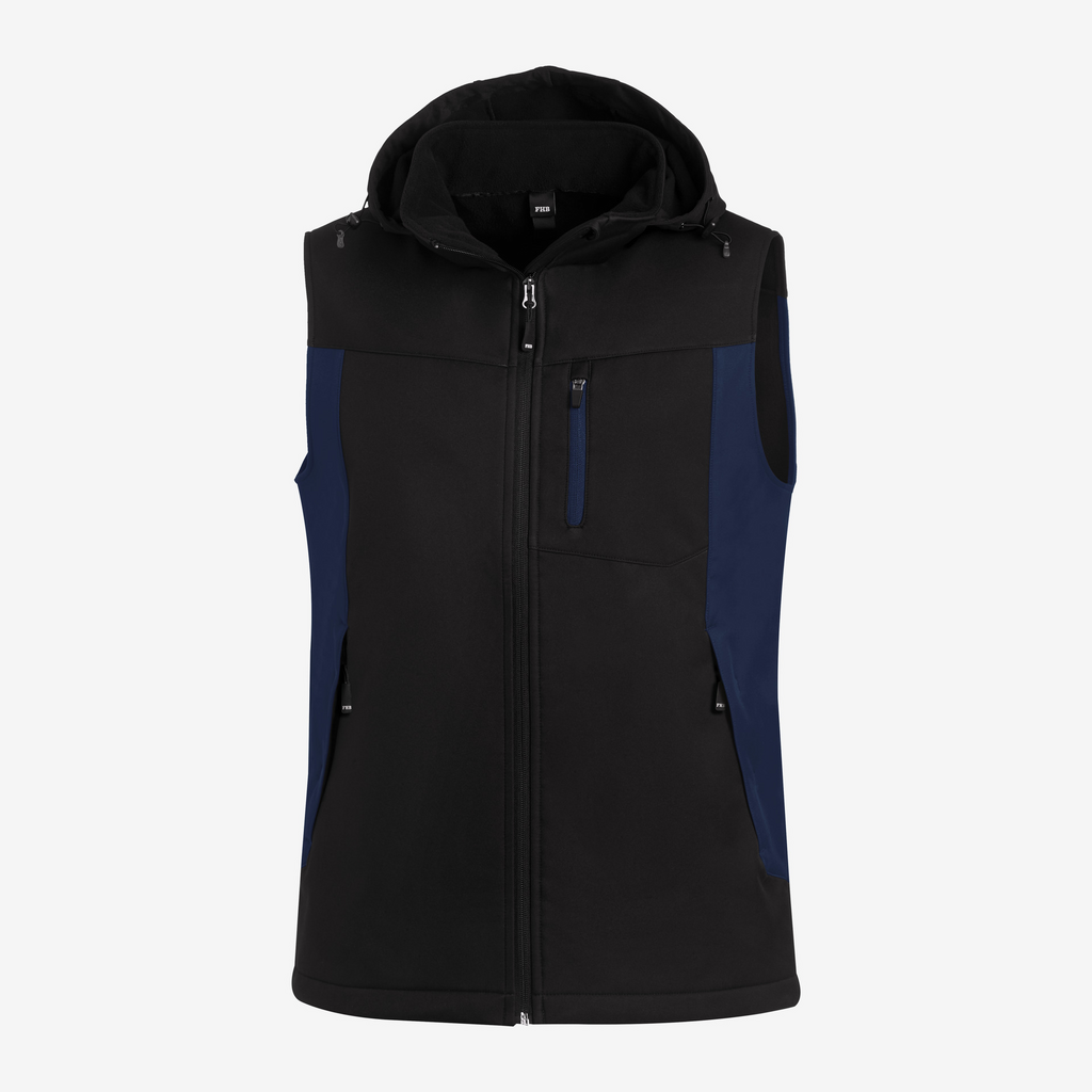 Weste, Herren, Softshell, Reißverschluss, Taschen