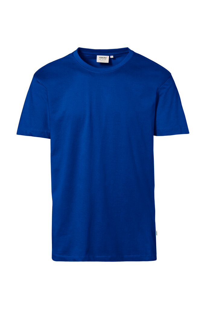 T-Shirt, Plain shirt, Short sleeve, Cotton, Royal blue