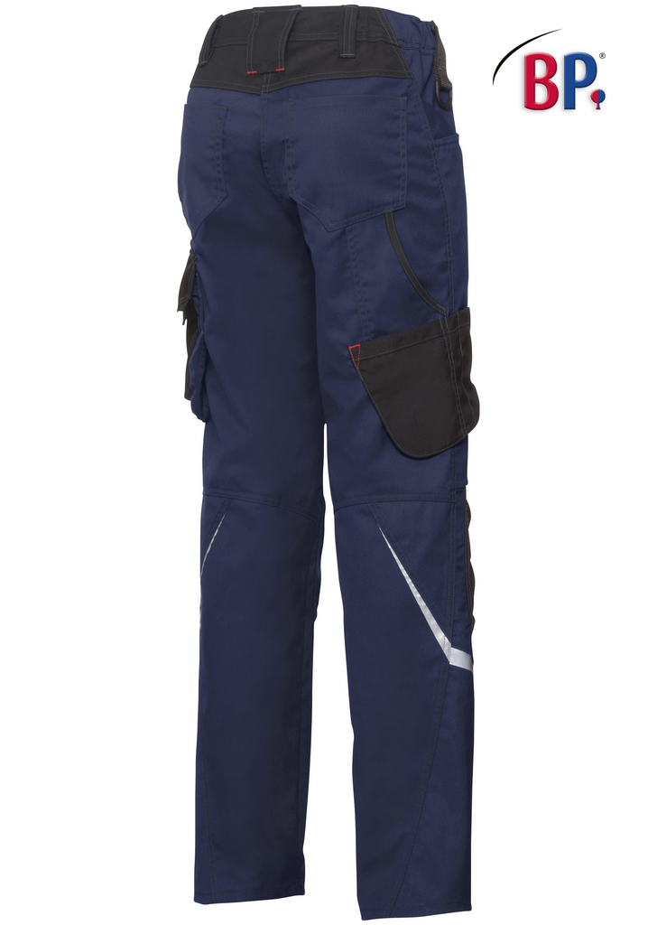 Cargohosen, Arbeitshosen, Taschenhose, Navy, Knienaht