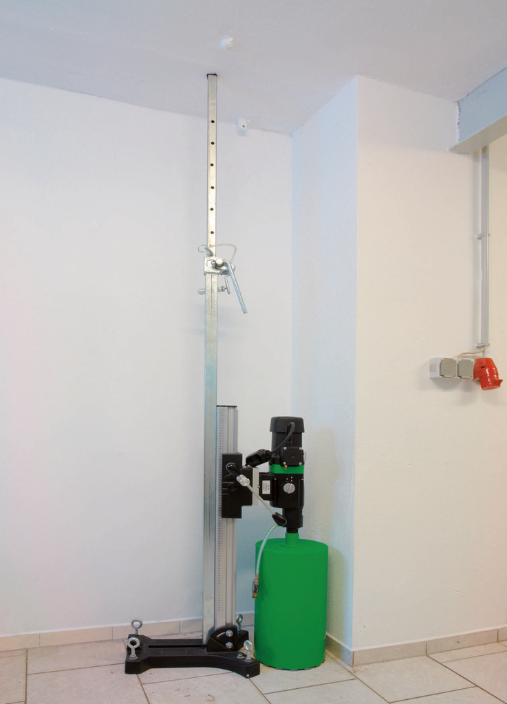 Z-Achse, Montagegerät, Hydraulikzylinder, Grüner Tank, Schraub-/Montagewerkzeug