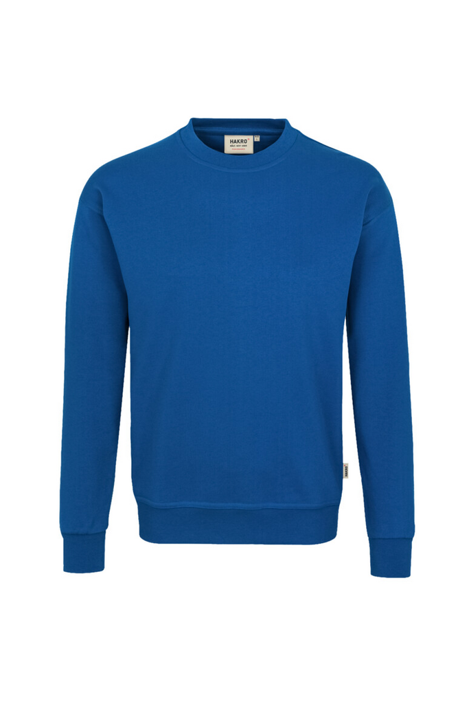 blau, Pullover, Rundhals, Baumwolle, unisex