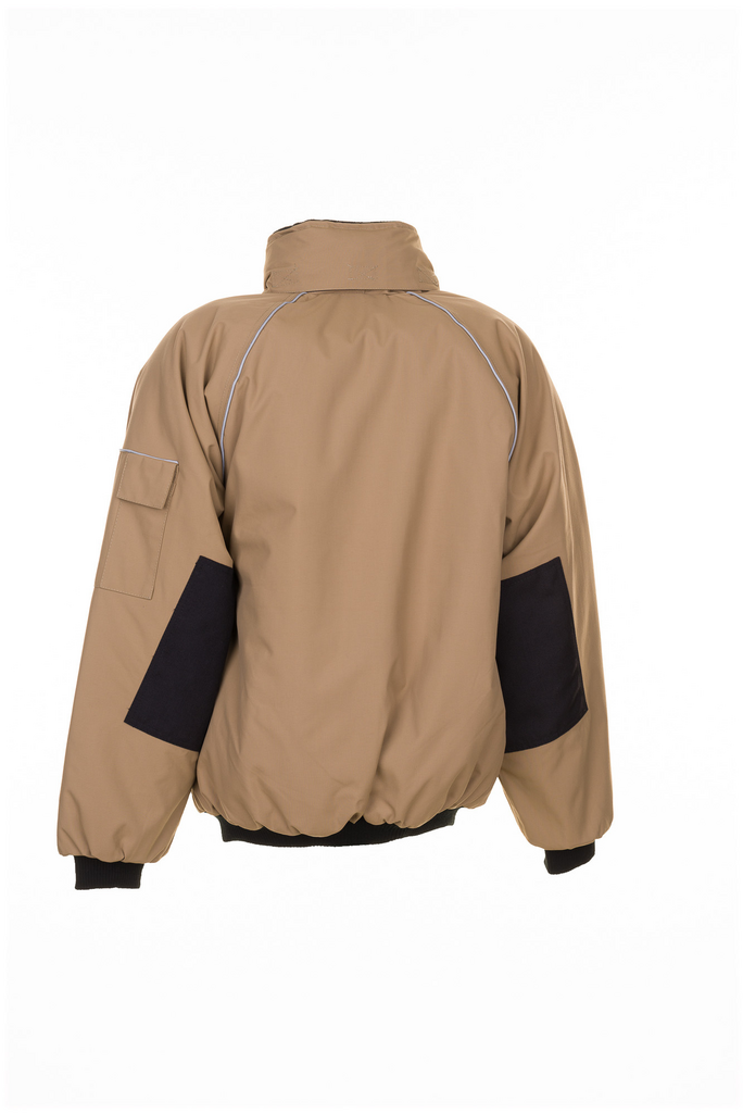 Jacke, Bomber, Beige, Taschen, Armband