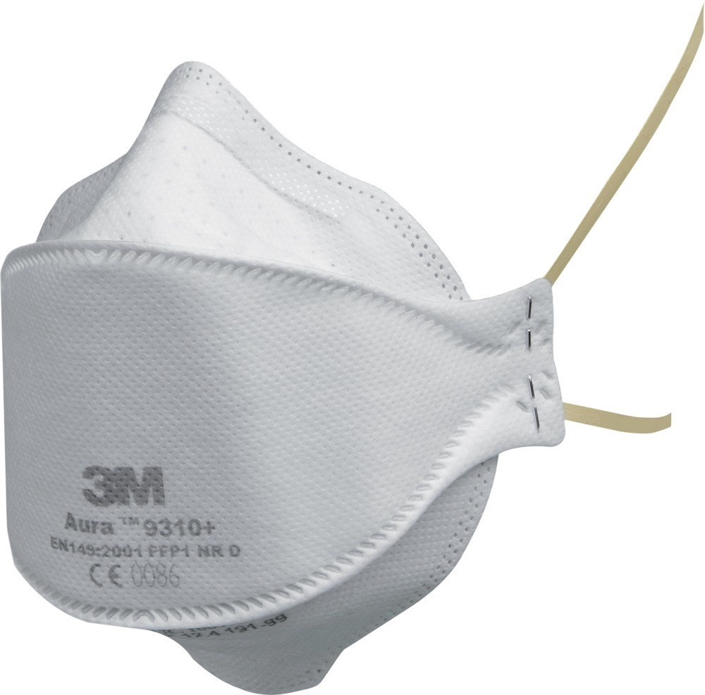 Kn95-style mask, FFP1 NR D, Atemschutzmaske, Nasen-Mund-Schutz, Oberteil aus Stoff