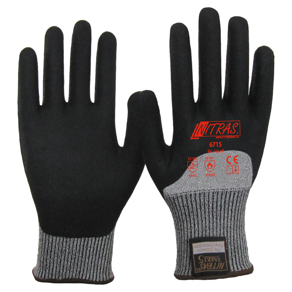 Arbeitshandschuhe, Schutzhandschuhe, Gummihandschuhe, Winterhandschuhe, Klettbündchen