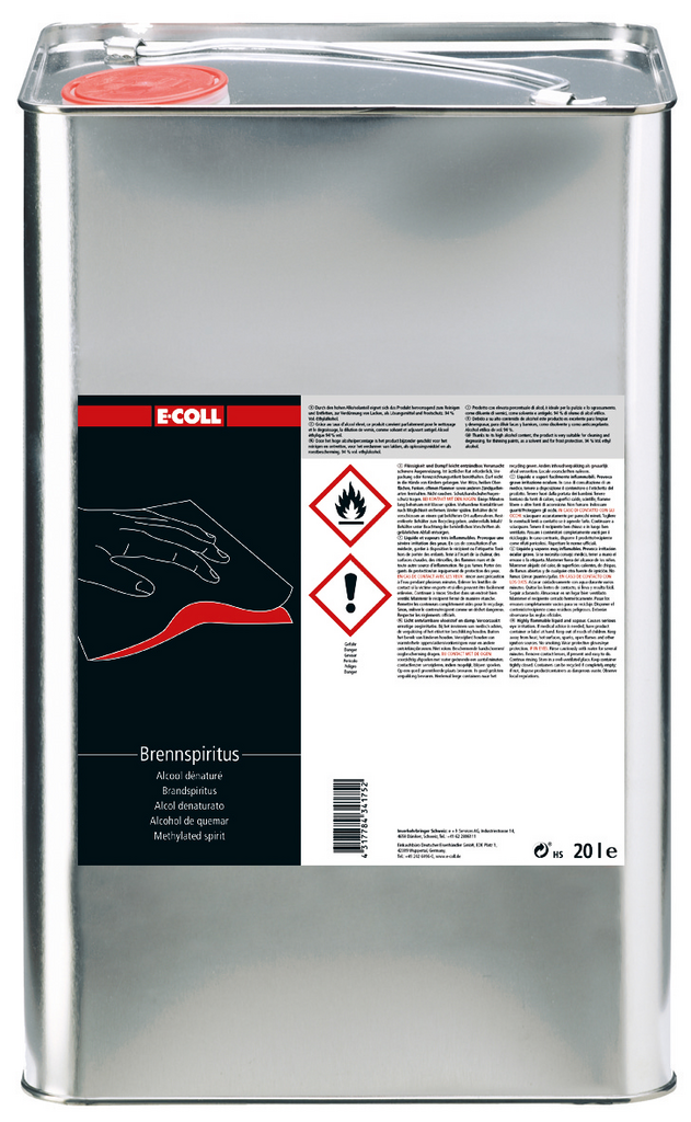 E-Coll Brennspiritus 20l Kanister