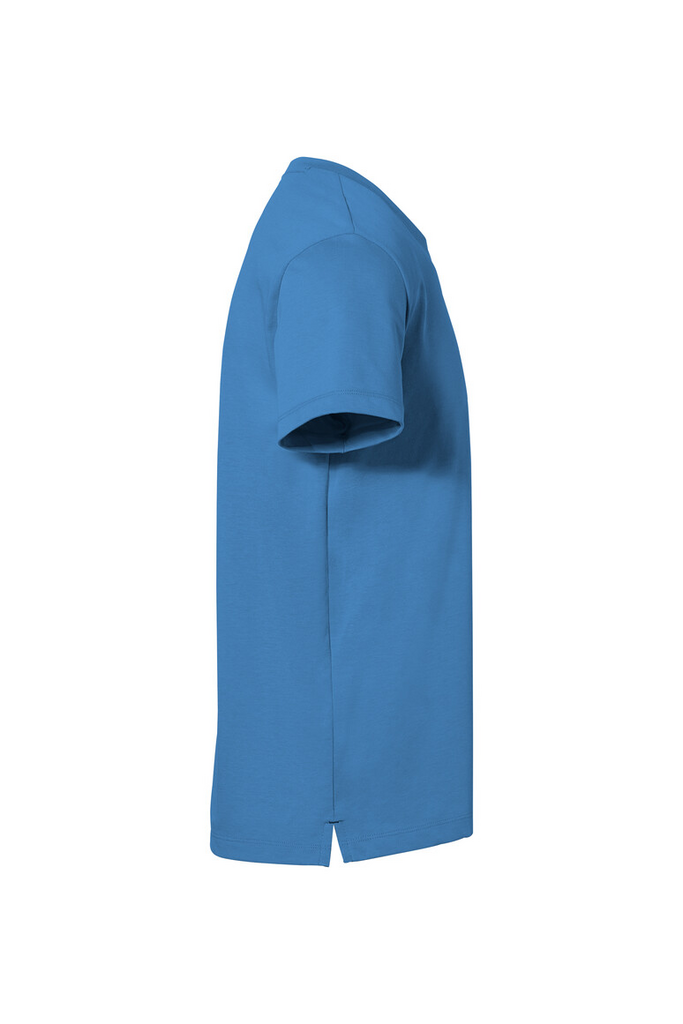 T-Shirt, Kurzarm, Einfarbig, Rundhals, Stoffmaterial