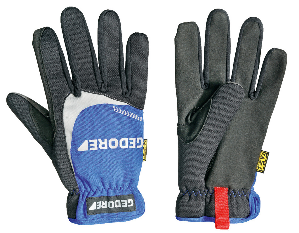 Skihandschuhe, wasserdicht, isoliert, blaue Akzente, Handschuh-Set