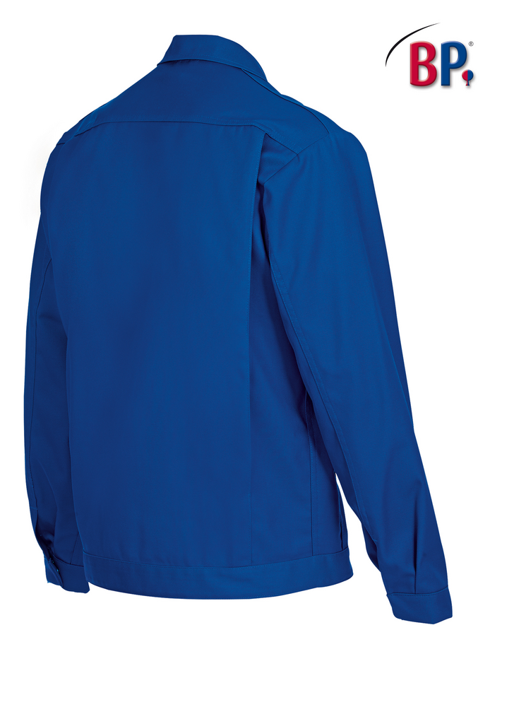 blue, Jacke, Langarm, Kragen, Rückenansicht