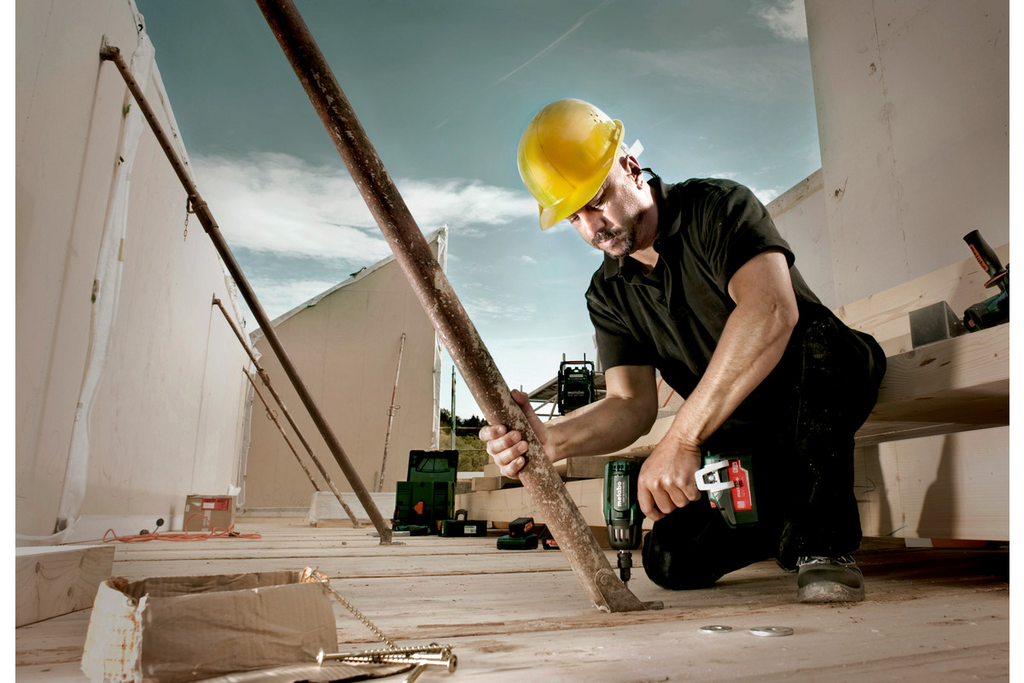 konstruktion, hammer, bohrer, schutzhelm, baustelle