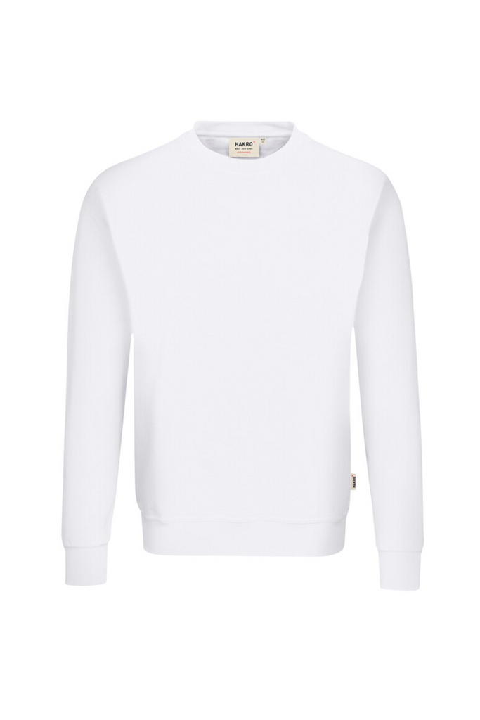 Sweatshirt, Weiß, Rundhals, Langarm, Casualwear