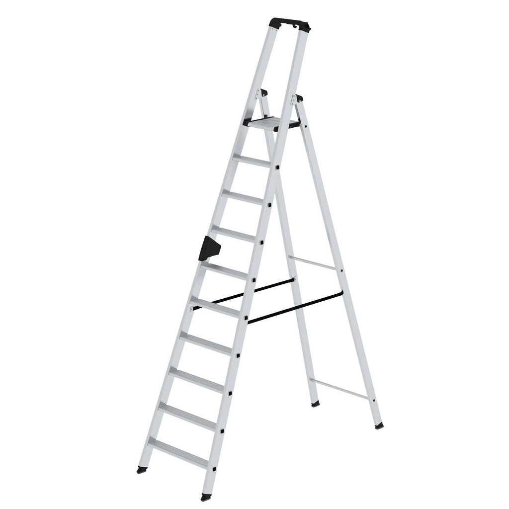 MUNK Stufen-Stehleiter einseitig begehbar 10 Stufen