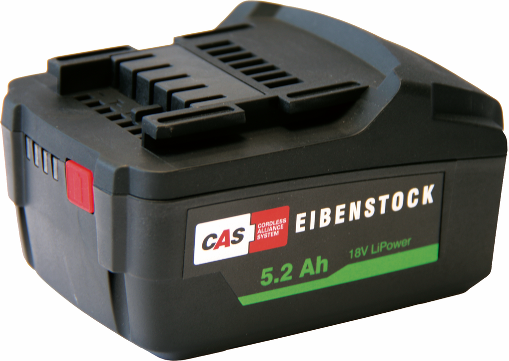 Batterie, LiPo, 18V, 5.2Ah, CAS
