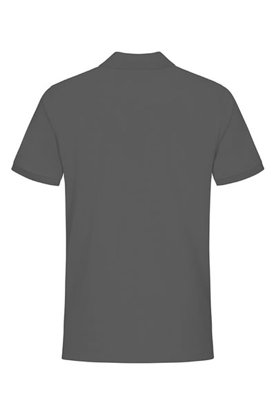 Polo, Kurzarm, T-Shirt, Grau, Kragen