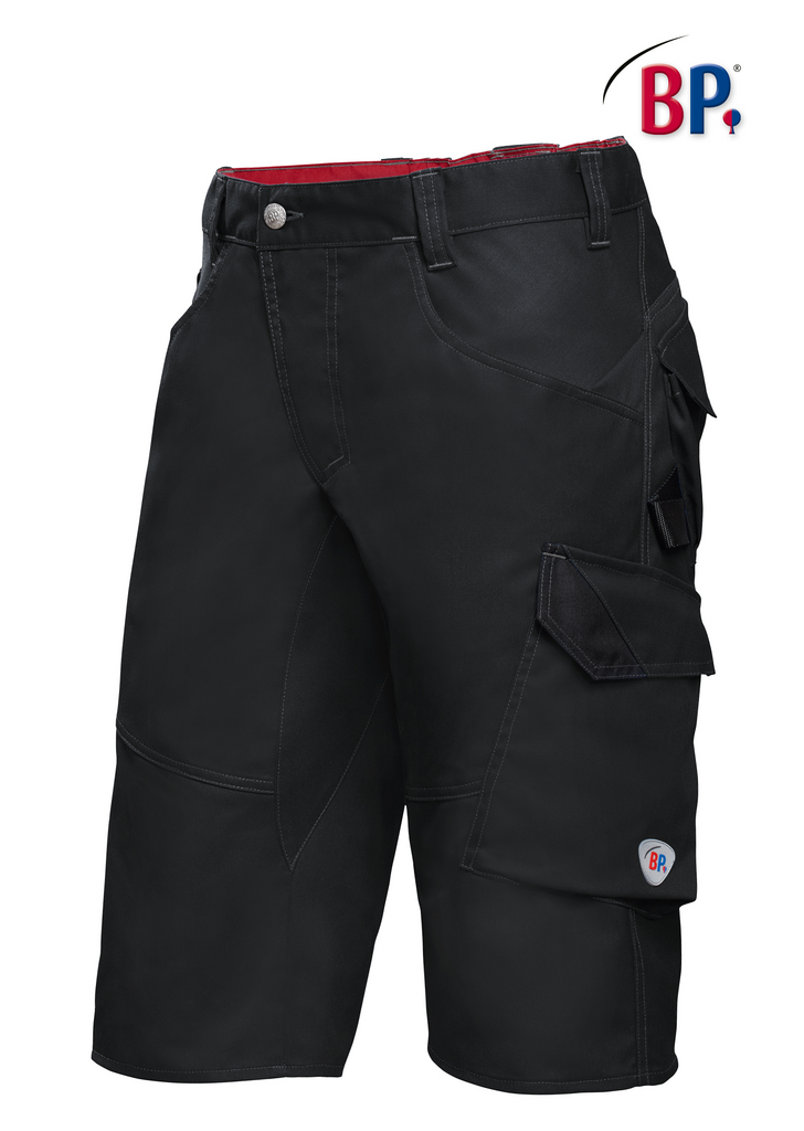 kurze hose, cargo hose, schwarz, workwear, taschen