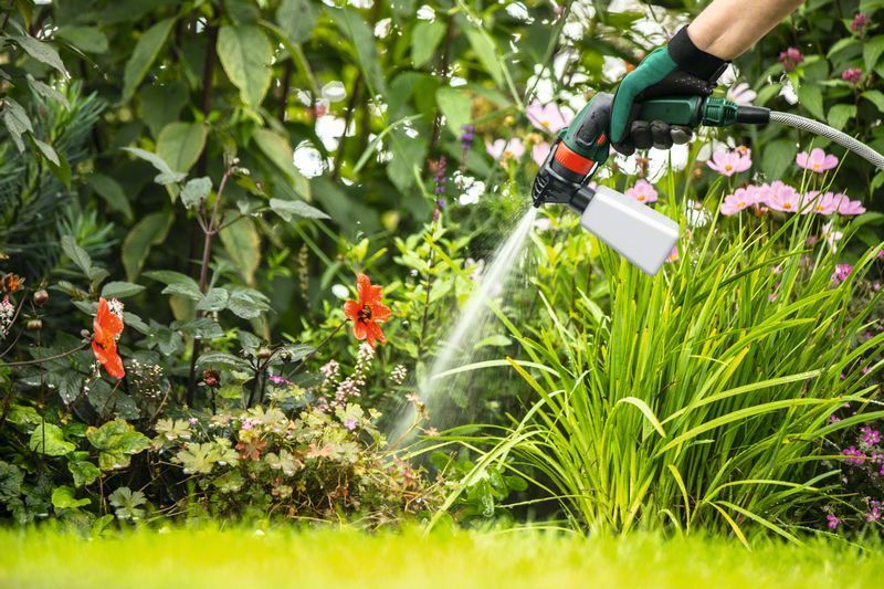 Gartenbewässerung, Sprühgerät, Gartenpflege, Pflanzenpflege, Gartenwerkzeug, Gartenpflege, Gießkanne, Pflanzenbewässerung, Sprühnebel, Gartenarbeit
