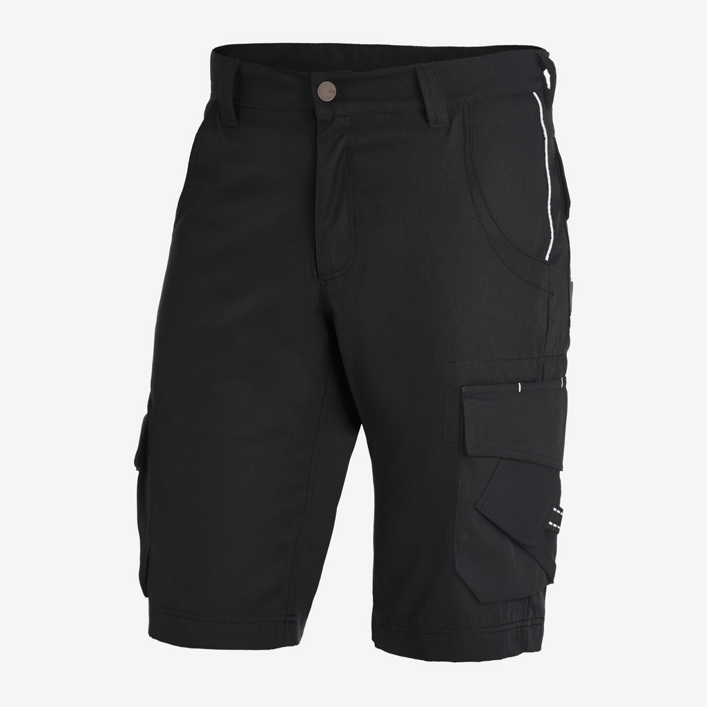 Hose, Shorts, Cargo, Träger Taschen, Kunststoff Knopf