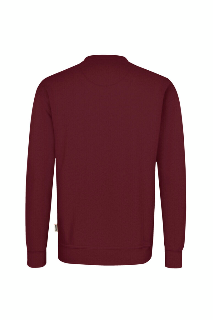 Pullover, Langarmpullover, Weinrot, Rundhalsausschnitt, Kleines Etikett