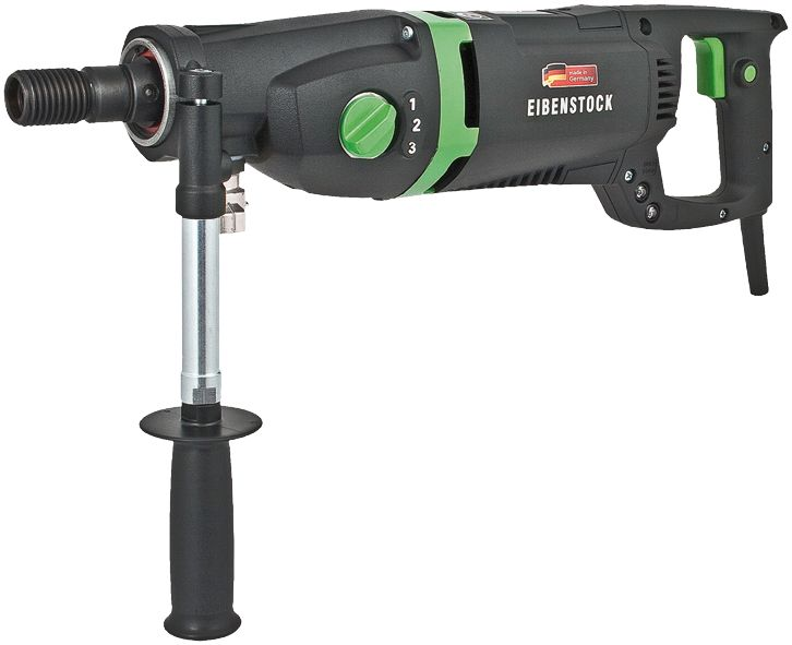 Bohrhammer, Schlagbohrhammer, Bohrmaschine, grüne Akzente, Eibenstock